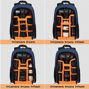 TARION Kamerarucksack Spiegelreflex Fotorucksack Wasserdicht Leicht und Kompakt Klein DSLR Ruc...jpg