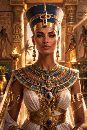 Königin im ägyptischen Palast.png