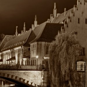 Strassbourg bei Nacht