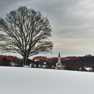"Alpen"glühen in der Oberpfalz