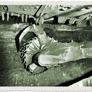 Schrämwalze(Kohlen-Gewinnungsmaschine)