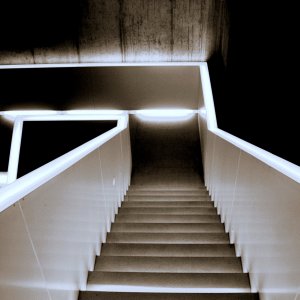 Treppe zum Ruhrmuseum(Zeche Zollverein)