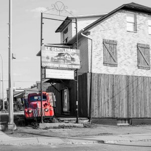 Straße in St-George in Kanada