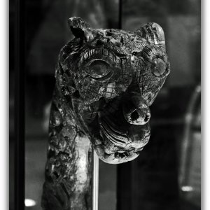 Vikingschiff Gallonsfigur