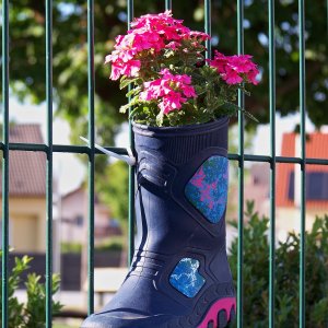 Stiefel mit Blume