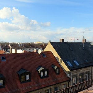 über die Dächer geschaut