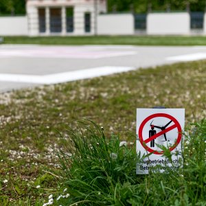 Hubschrauber Landeplatz