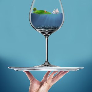 der Sommer wird serviert