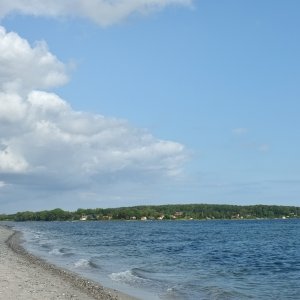 Strand auf der Insel Taesinge!