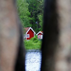 auf dem Weg von Eksjö zum "Sommen"
