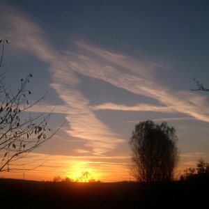 Und der Himmel sagt :A dazu!