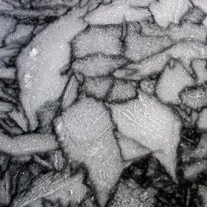 Vereiste Seeoberfläche