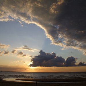 Abendstimmung an der Nordsee