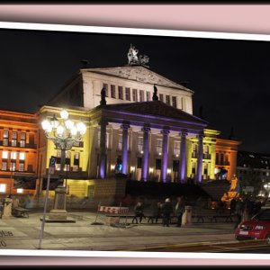 Lichternacht 2010 Berlin Gandarmenmarkt