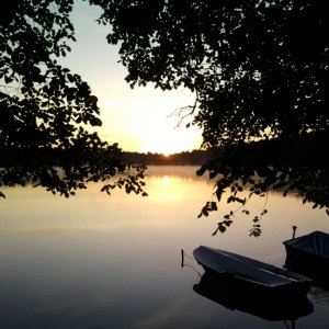 Dreezsee bei Sonnenaufgang