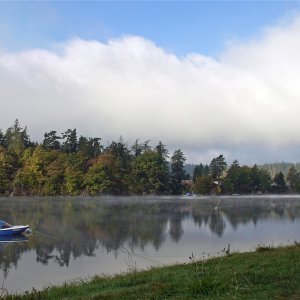 Herbstpanorama Hohenwartestausee