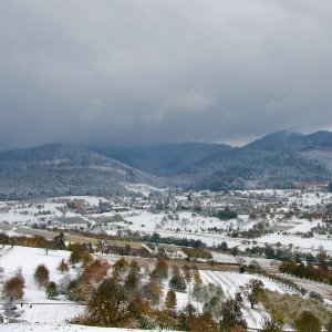 erster Schnee 2012 im Eggenertal