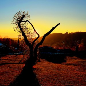 Sonnenuntergang mit HDR