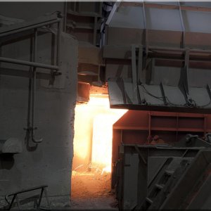 Eindrücke aus dem Stahlwerk