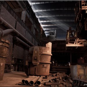 Eindrücke aus dem Stahlwerk