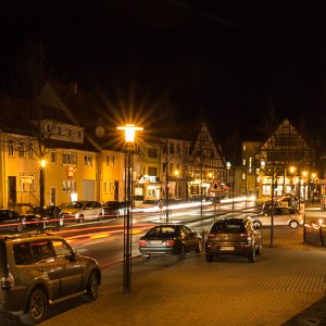 Schlüchtern bei Nacht