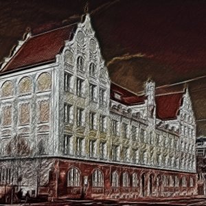 Architektur verfremdet