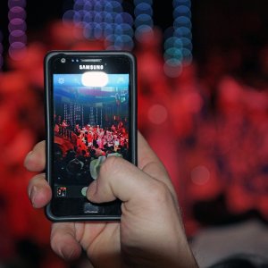 Reales durchs Smartphone gesehen .....